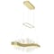 Cwi Lighting Millipede 40 in LED Satin Gold Chandelier 1245P40-602 - alternate 2